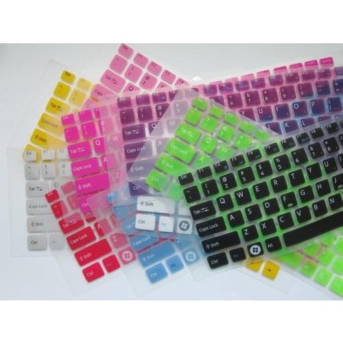 Silicone keyboard cover Protector for Sony VAIO SZ AR VPC Y NW FW EA EG EK S E Series Laptop