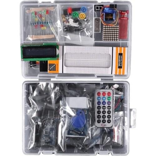 Super Starter Kit for Arduino UNO R3 Upgraded Version Learning Suite with Retail Box