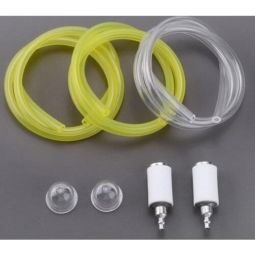Fuel Line & Fuel Filters & Primer Bulbs Set Garden Lawn Mower Tool Set Replace Part