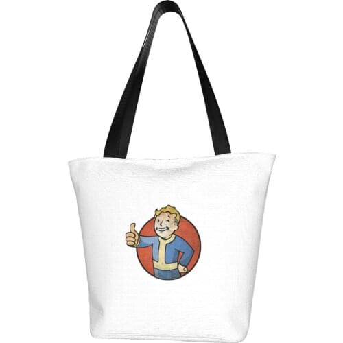 Fallout Polyester outdoor girl handbag, woman shopping bag, shoulder bag, canvas bag, gift bag