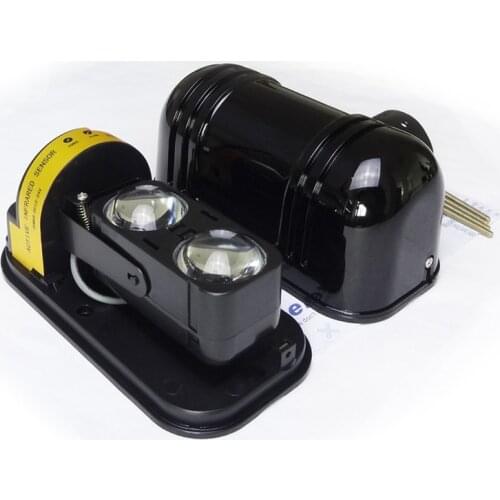 Waterproof Dual Beam Sensor Active Infrared Intrusion Detector IR 20m~150m Outdoor Perimeter Wall Barrier Fence for GSM alarm