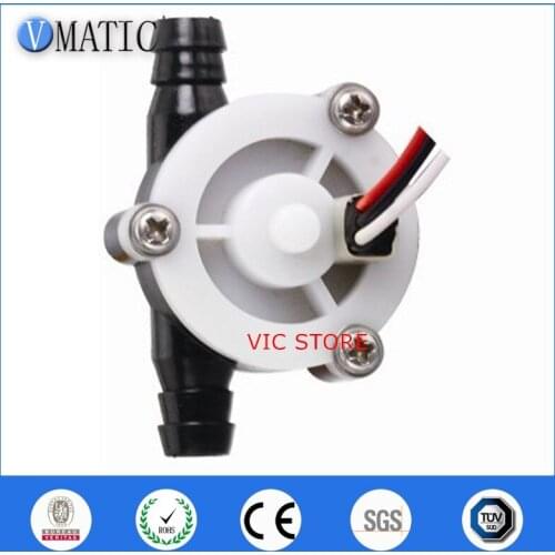 High Quality VCA68-1 Min Hall Sensor Water Flowmeter Price Plastic Magnetic Piezo Customised Liquid Flow Sensor