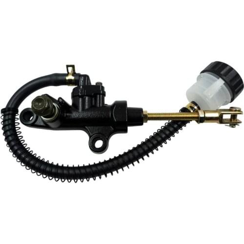 Yamaha Motorcycle Rear Foot Hydraulic Brake Pump Quad Dirt Bike Pit Brake Master Cylinder Reservoir ATV Motorbike Brakes