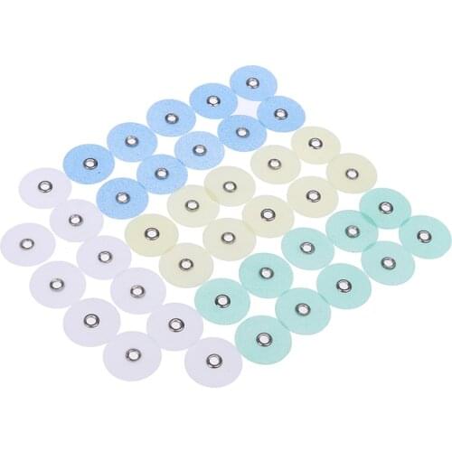 10/40 Pcs Dental Lab Polishing Wheels Burs Silicone Polishers Disk Coarse Dental Finishing And Polishing Discs