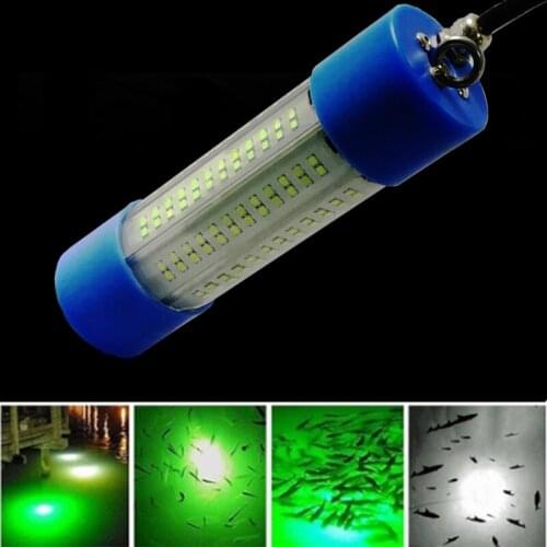 150W 10M Dimmering High Power Green White Yellow LED Fish Bait Submersible Underwater