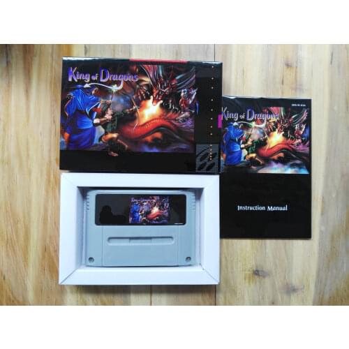 16Bit Games ** The King of Dragons ( PAL Version!! Box+Manual+Cartridge!! )