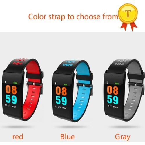 2018 blood pressure Smart Bracelet Heart Rate Monitor message notification alarm clock step count Smart Wristband pk Mi Band 2