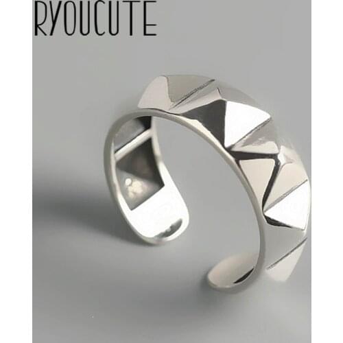 Bohemian Vintage Geometric Rings For Women Wedding Engagement Large Adjustable Size Finger Rings Gothic Jewelry Girls Anillos