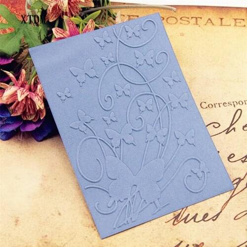 HOT plastic butterfly craft card making paper card album wedding decoration clip Embossing folders