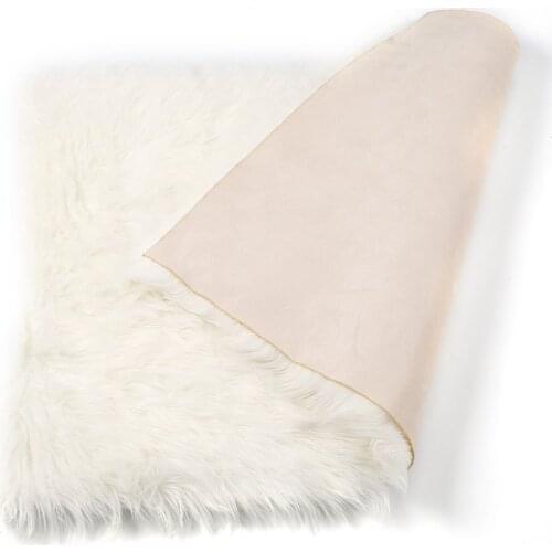 3 Sizes Soft Rectangle Faux Sheepskin Rug Fluffy Plush Sofa Carpet House Living Room Bedroom Carpet Shaggy Area Rug Floor Mat