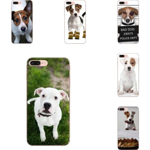 For Xiaomi Redmi Note 2 3 3S 4 4A 4X 5 5A 6 6A Pro Plus Soft TPU Art Print Jack Russell Dog Puppy 2