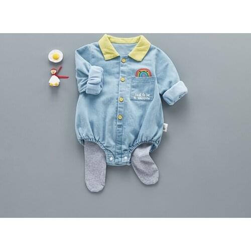 Autumn Korean Version Baby Suit Girl Clothes Romper Creative Modern Design Baby Suit Baby Kleding Meisje Baby Clothes BD50YE