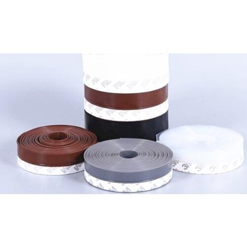 1 Meter Door Gap Self Adhesive Sealing Strips Dustproof And Windproof Pest Control Sound Insulation