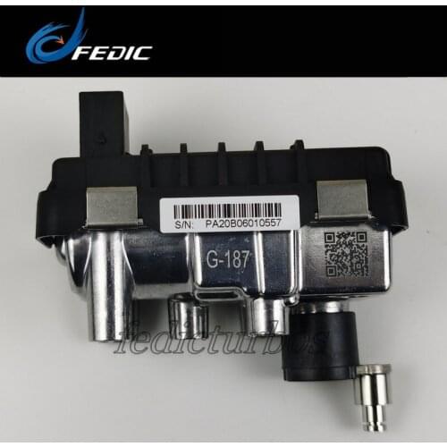Turbo actuator G-187 712120 6NW 008 412 GT2359V 743115 for Mercedes E S 320 CDI W211 W220 150 Kw 204 HP 3.0 CDI OM648 2002 2003