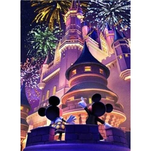 5D DIY Diamond Painting Cross Stitch Kits Diamond Mosaic Embroidery Full Home Decor Mickey Lover Handicrafts Gift