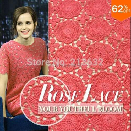 PQYY109 african guipure lace water soluble chemical lace hollow out african chemical lace water soluble tecido feltro wedding