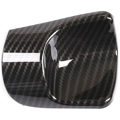 For Mercedes-Benz GLB 2020 ABS Car Accessories Dashboard Lower Decorative Cover Black/Brown 1 Piece Set