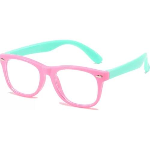 Childrend Clear Optical Frames Kids Eye Glasses New Stylish Wholesale Square Eyeglasses Eyewear Monturas De Lentes Mujer