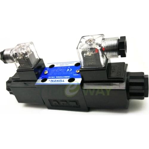 SWH Hydraulic Solenoid Valve SWH-G02-C2-20 Solenoid Directional Control Valve DC24V AC220V AC24OV