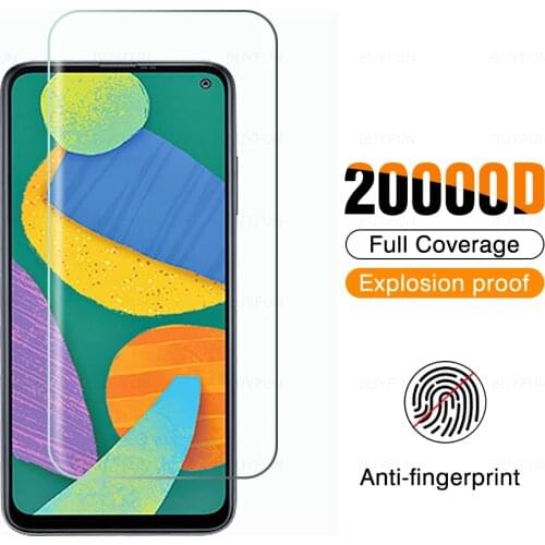 9H Hydrogel Film Not Glass For Samsung Galaxy F52 5G On Samsun F 52 Samsun52 Transparent Clear Phone Safety Protective Screen