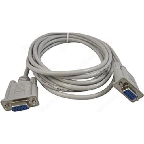 Cable to connect F940/930/920/1050/1055 Touch Panel PLC FX-232-CAB-1 9pin Female to 9pin Female Cable for Mitsubishi HMI