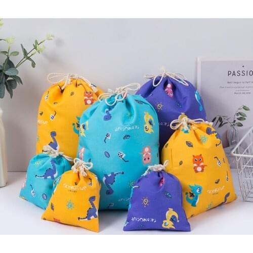 Kawaii Bear Canvas Cosmetic Bag Smiley Organizer Women Storage Pouch Cute Makeup Bag Travel Toiletry Bag Travel Wash Accessories