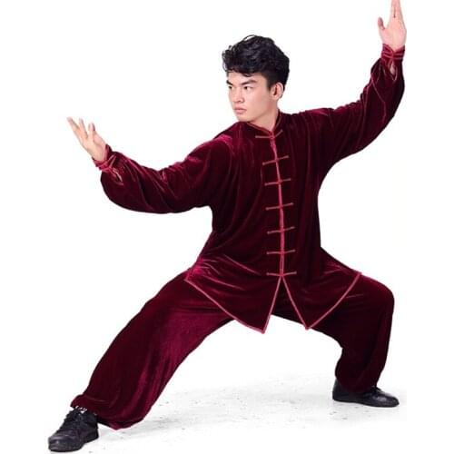Tai chi clothing uniform clothes men kung fu wing chun wushu clothing martial arts uniform male TA562