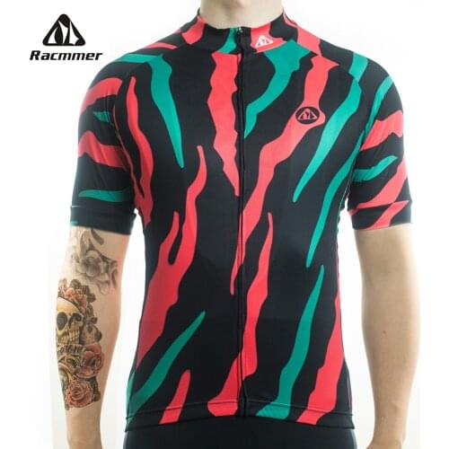 Racmmer 2020 Pro Cycling Jersey Summer Mtb Clothes Bicycle Short Clothing Maillot Cycliste Ropa Ciclismo Camisa Bike Kit #DX-59