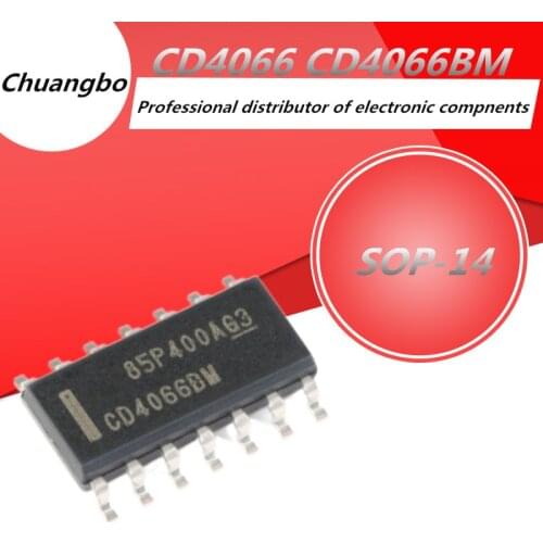 10ps-20pcs CD4066 CD4066BM SOP-14 4066 SMD New spot