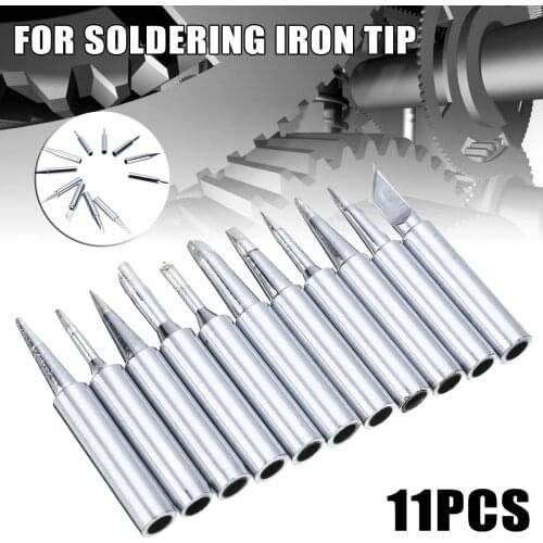 11Pcs/Lot Lead Free Soldering Iron Tip Solder Replacement Electric Soldering Iron Tip Welding For Hakko Soldering Station Tool