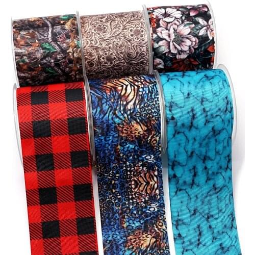 3 Inch Cartoon Valentines Day Printed Grosgrain Bow Ribbon For Diy Crafts 47861