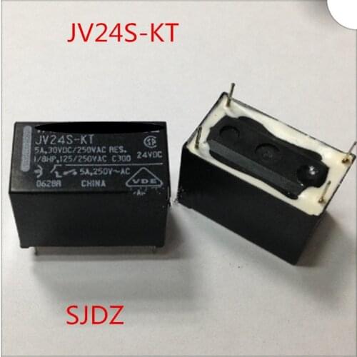 5PCS JV24S-KT relay 24v