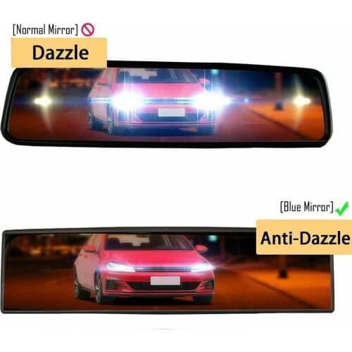 300mm 3R Rear View Auto Assisting Mirror Large Vision Car Rear View Mirror Angle Panoramic Anti-glare Car Interior Accessories