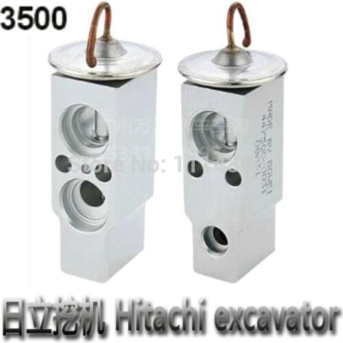 Automotive air conditioning evaporator expansion valve aluminum valve for Hitachi excavator auto / car ac Repair Parts Tools