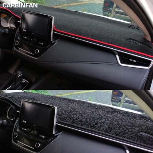 Velvet Dashboard Cover Dashmat Dash Mat Pad Sun Shade Dash Board Cover For Toyota Corolla 2019 2020