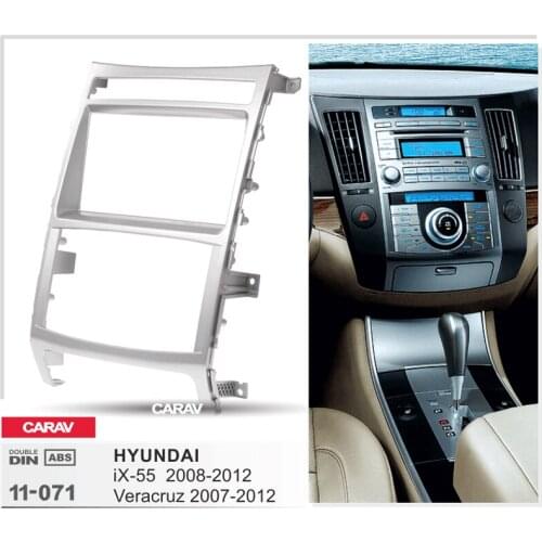 CARAV 11-071 Top Quality Radio Fascia for HYUNDAI iX-55 , Veracruz 2007-2012 Stereo Fascia Dash CD Trim Installation Kit