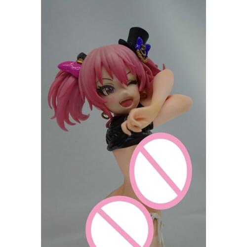 Mika Jougasaki huge breast 1/6 naked anime figures resin figure girl