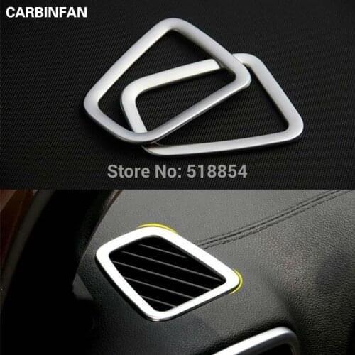 FOR KIA SPORTAGE QL 2016 2017 CHROME DASHBOARD AIR VENT TRIM COVER BEZEL GARNISH FRONT INSERT FRAME OUTLET SURROUND RING Sticker