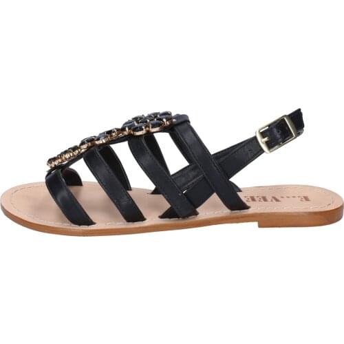 And… VEE sandals women leather black