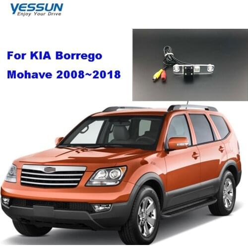 Rear camera For KIA Borrego Mohave 2008~2018 View camera Parking Assistance camera /CCD License plate camera /rearview camera