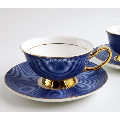 Bone China Coffee Cup Saucers European Ceramics Coffee Mugs Restaurant Originality Ceramics Cappuccino Latte Cups Black Tea Cup