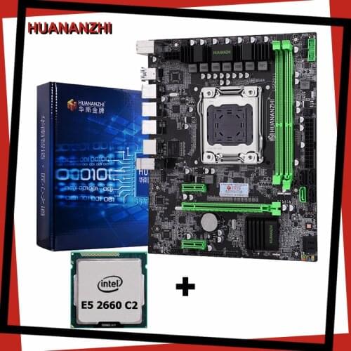 HUANANZHI X79 motherboard LGA2011 processor Intel Xeon E5 2660 C2 SROKK SATA3.0 USB3.0 RAM 2 channel all tested before shipping
