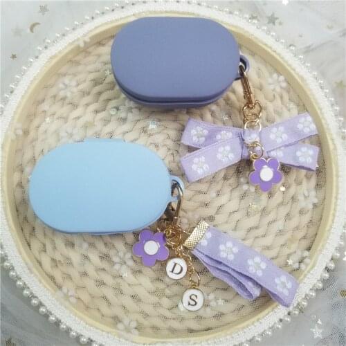 Cartoon Earphone Case With Key Ring for Xiaomi MI Redmi AirDots 3 TWS Bluetooth Earphone Wireless Charging Box Bags