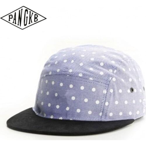 PANGKB Brand sun hats DOTTED 5 PANEL CAP fashion girl travel adult outdoor casual baseball cap sports snapback hat for men women