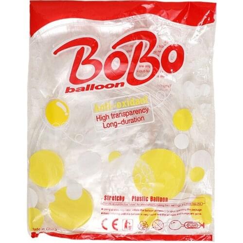 50X 8/10/18/20/24/36 Inch Inflatable Bobo Balloon Transparent Globes Birthday Party Supplies Wedding Baby Shower Decor Ballons