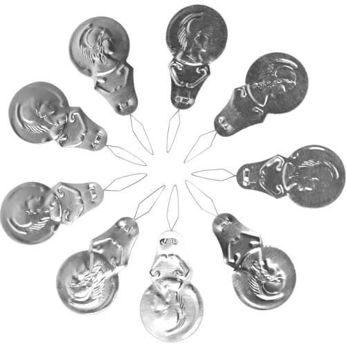 1Pcs Stitch Insertion Needle Threader for Hand Sewing Machines Accessories Aluminum Slice Needle Threader DIY Accessories G