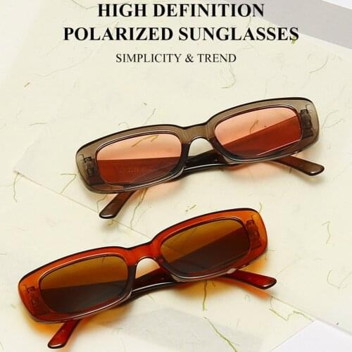New Fashion Women Rectangle Vintage Sunglasses Brand Designer Retro Points Sun Glasses Lady Eyeglass Cat Eye Driver Goggles
