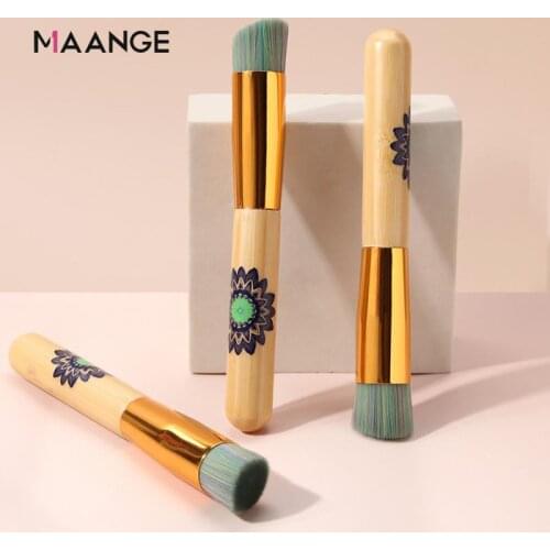 Single Makeup Brush Soft Hair Oblique Head Liquid Foundation Brush Slanted Concealer BB Cream Beauty Tool Bevel Makeup Brush