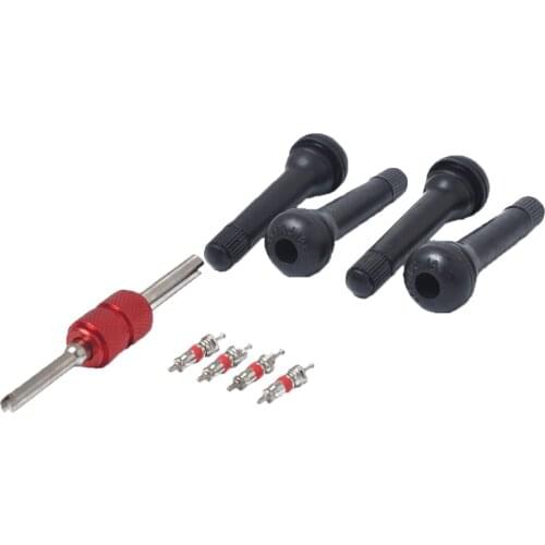 Practical 2 Way Dual Head Valve Stem Core Remover Screwdriver 4x TR418