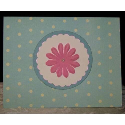 Circle flower Metal Cutting Dies Stencils For Scrapbooking Photo Album Decorative Embossing DIY Paper Craft Dies new products